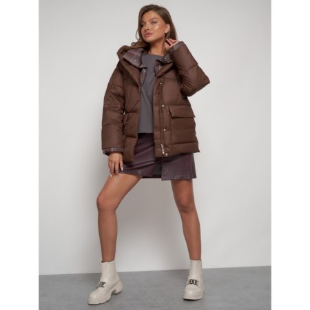 Winter jacket, size 50, brown color-18