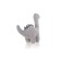 Soft toy Gulliver Dinosaurus "Gray", 27 cm