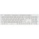 Keyboard + Mouse Rick 240m Claw: White Mouse: White USB Wireless Slim Multimedia (1091258 10046