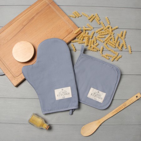 Set of kitchen. Ethel "Kitchen" ceiling, mittens-seizure 20x28cm, 19x19cm tack, 100% HL-7