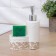 A dispenser for a detergent with a stand for the sponge of the Rosa Golden Dilan, 200 ml