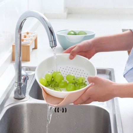 Colander Emhouse, size 23.5x21.5x9.5 cm, color mix-1