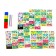 Board game "Cotton-Toto. By color with a tube "