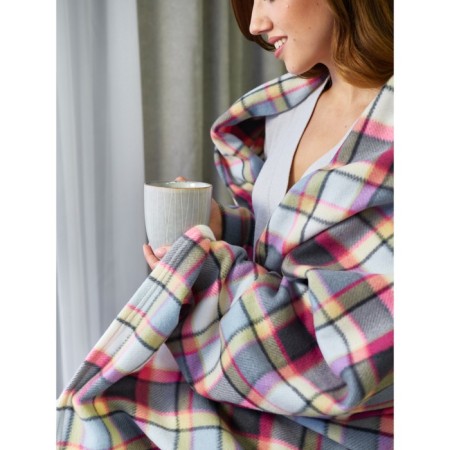 Ailis blanket, size 150x200 cm, purple color-6
