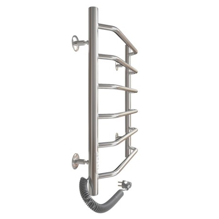 Electric towel "Sanprise" Victoria P6, 500x600 mm, left, chrome-6