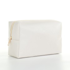Cosmetic bag dorus, 20*9*13, lightning department, lining, white