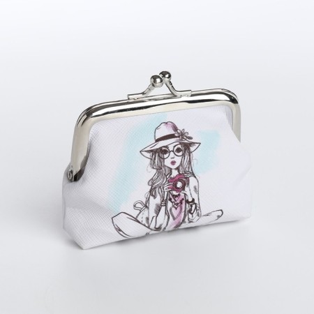 Wallet on the farmar, white color-1