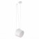 Suspension EVOLUCE. Sle120653-01. TRIESTE. 1x40 W, E27, 24.3x24.3x21 cm, white color