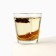 New Year's gel candle in a glass with a decor inside “New Year: Mulledwine” 5 x 5 x 6 cm