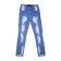 Jeans for girls, height 140 cm, blue color