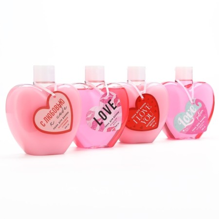 Bath foam I love you, 430 ml, aroma of raspberry dreams, pure happiness-9