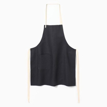 Apron Ethel Freedom Grey 60x70cm, 45%flax, 55%HL 395 g/m2