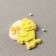 Silicone form "chicken with egg", 7.5 × 6.5 cm, transparent color