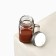 Aromatic candle, aroma chocolate, 7.2 x 5.5 x 4 cm.