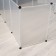The aviary 12 sections is plastic, (link 50 x 70 cm), white