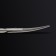 Manicure scissors "Premium", bent, narrow, 10.5 cm, on the blist, silver color