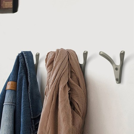 Furniture hook Cappio Fox, two -rod, graphite-1