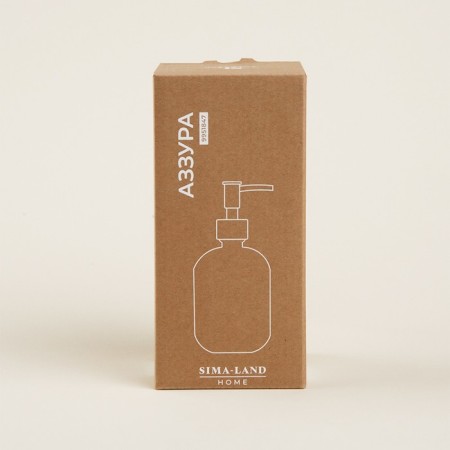 Sl Home soap dispenser, glass, 8 × 8 × 18 cm-7