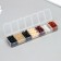 Acrylic beads "coffee grounds" 4,6,8,10,14 mm, (1030 +/- 4pcs)