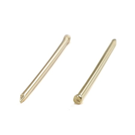 Construction battles, finished, brass, 1.4x40 mm, 40 pcs-2