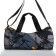 Sports bag, textura, average size, gray/yellow color
