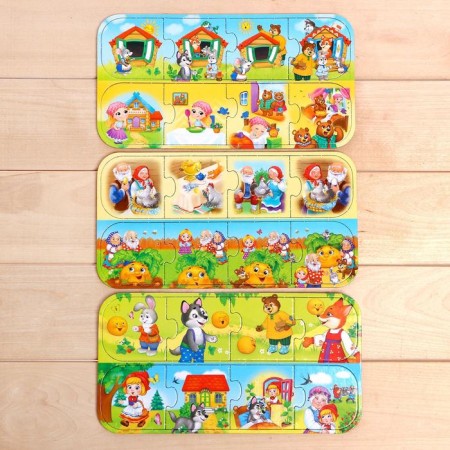 Puzzles-chains "Favorite Tales", 24 details, in a bag-1