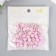 Beads for creativity plastic "Spray of paint. Fuchsia on white" D = 1 cm set 20 g