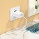 Network charger Hoco C97A, USB, Type-C, 20 W, Type-C-Type-C, 1 m, white