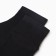 Women's socks shortened, black color, rr 23-25