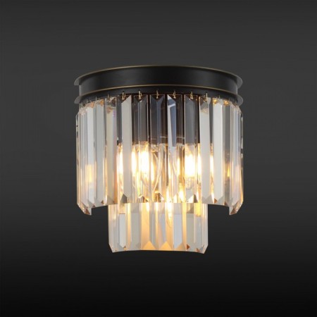 Lamp Citilux "Martin" CL332332, 16x26 cm, 3x60W, E14, brown color-1