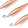 Vertical spin "Yaman" torpedo, size 50 mm, 5 g, color copper
