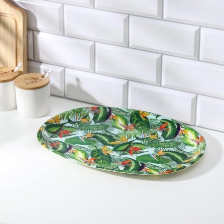 Plastic tray "Sweets", 38 × 28 × 2.5 cm, color mix-12