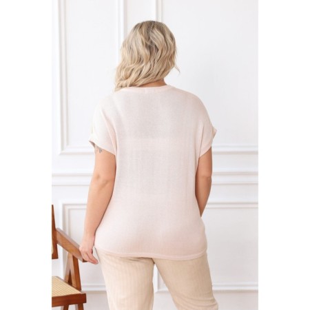 Women's jumper Wisell, size 52, cream color-6