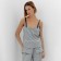 Female top on the straps Minaku: Casual Collection Color gray, river 46