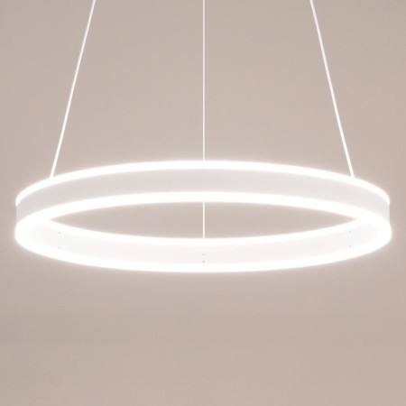 Suspended Citilux “duet” CL719500, 50x50x17 cm, 1x53W, LED, white color-10