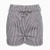 Women's casual shorts, black and white color, size 48