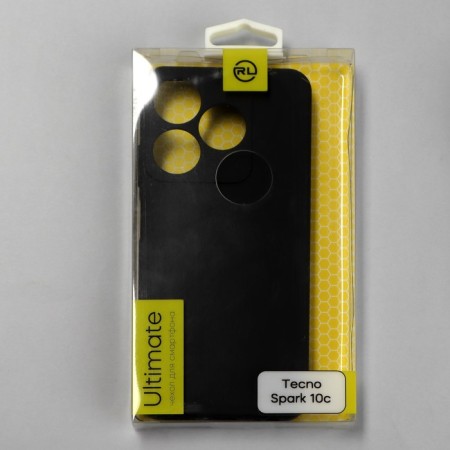 Ibox Case case for Tecno Spark 10c, silicone, black-3