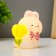 Night "Bunny" LED from batteries white-yellow 8x10 cm Risalux