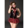 Candy Girl Syndi student costume, black/red color, size 2xl