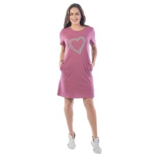 Women's tunic, size 44, raspberry color