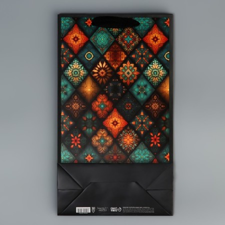 Gift package for two bottles, packaging, "Best Wishes", 35 x 20 x 9 cm-8