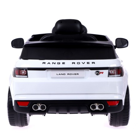 Range Rover Sport SVR electric car, white color-6