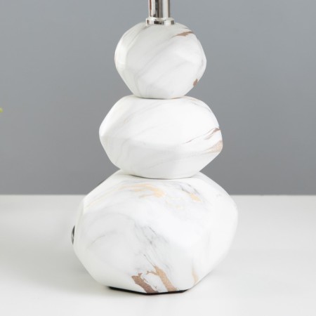 Board lamp "Andry" E14 40W White-gold-zoloto 23x23x39 cm Risalux-4