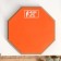 PED Training Music Life, 8 inches, orange