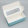 Box for confectionery products with the Window "New Year", 26 x 10 x 8 cm, New Year