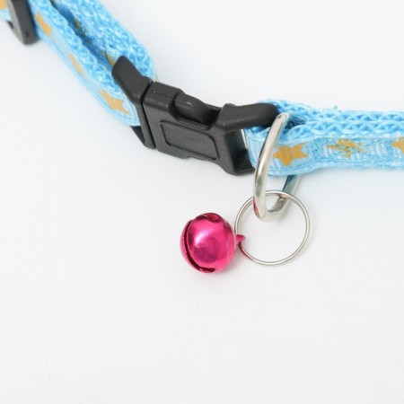 Collar "starfall", 30 x 1 cm, kapron, blue-2