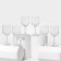 A set of glass glasses for the wine Tulipe, 240 ml, 6 pcs