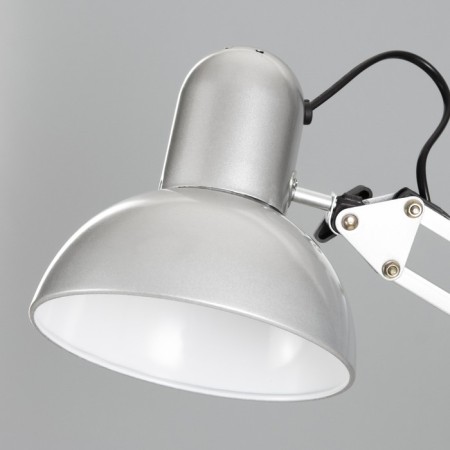 Table lamp on a hinges 800 "Crucian, silver" E27 40W Risalux-4