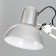 Table lamp on a hinges 800 "Crucian, silver" E27 40W Risalux