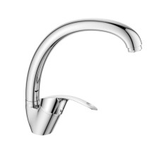 Decoroom DR71021 kitchen mixer, single -leaf, pour length 193 mm, chrome